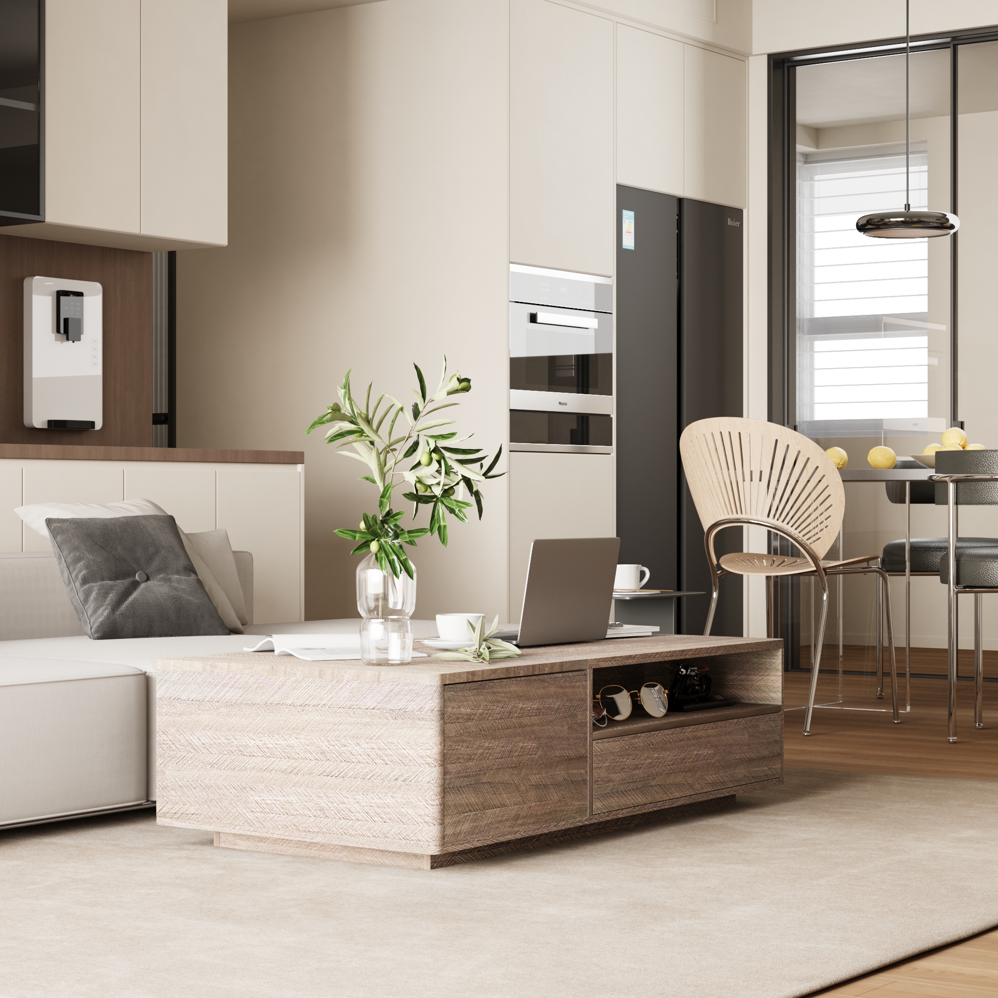 طاولة متعددة الإستخدامات - خشبي